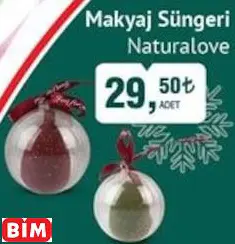 NATURALOVE MAKYAJ SÜNGERİ